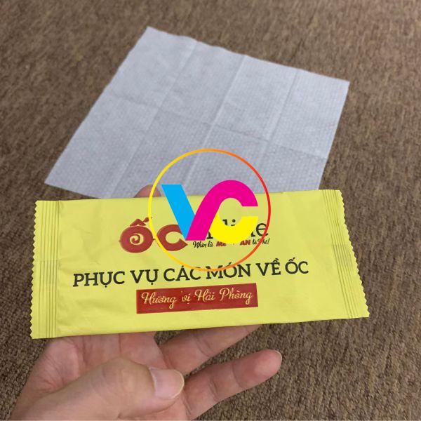 Nhận in khăn lạnh Hà Nội số lượng ít với những ưu đãi cực hấp dẫ