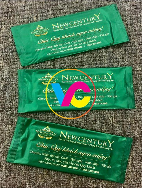 Địa chỉ in khăn lạnh Hà Nội  - In Việt Cường giá rẻ uy tín nhất