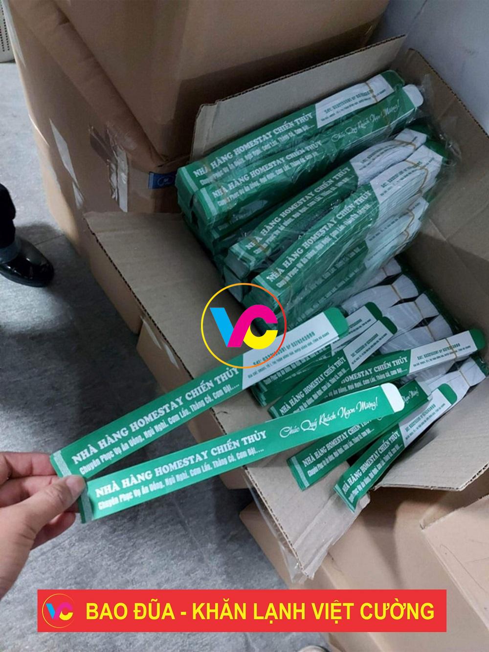 Việc in bao đũa góp phần tạo nên sự chuyên nghiệp của các cửa hàng kinh doanh