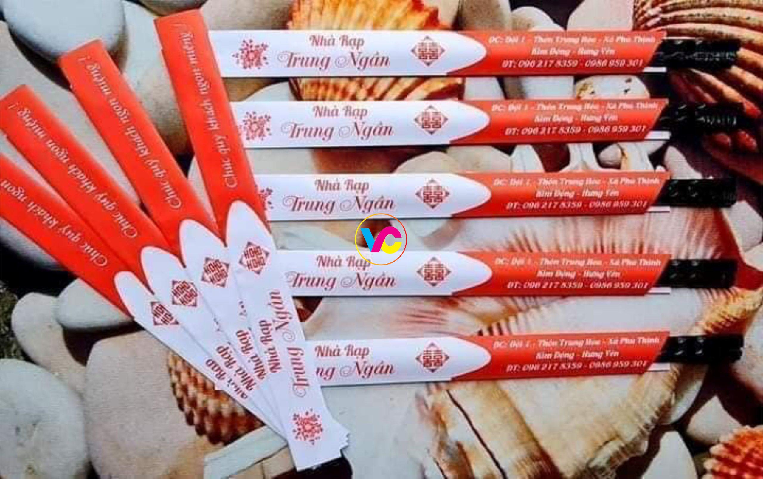 In bao đũa Hà Nội giá rẻ - xưởng in trực tiếp giúp tiết kiệm chi phí 4 Thiết kế theo bộ nhận diện thương hiệu tại cửa hàng