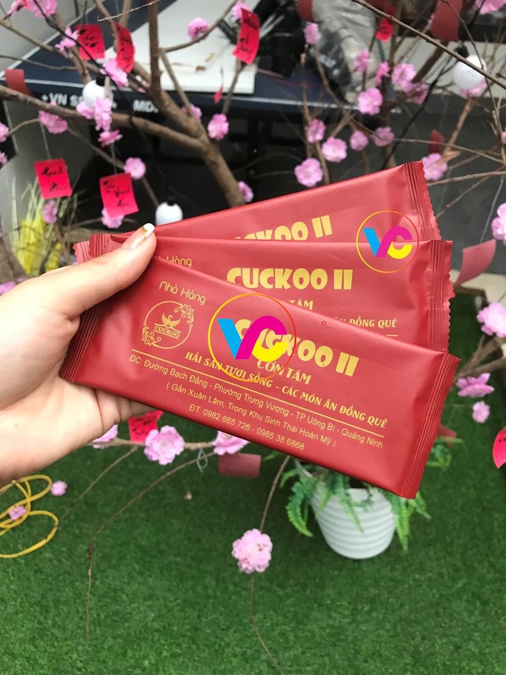 Địa chỉ báo giá in khăn lạnh Hà Nội cao cấp giá tại xưởng 3 Lý do nên in khăn lạnh Hà Nội tại In việt Cường