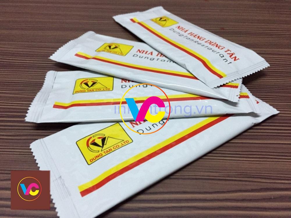 Những lưu ý khi in khăn lạnh tại địa chỉ uy tín