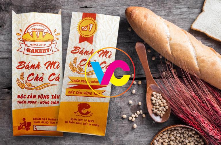 Dịch vụ in túi đựng bánh mì Hà Nội đẹp & giá rẻ