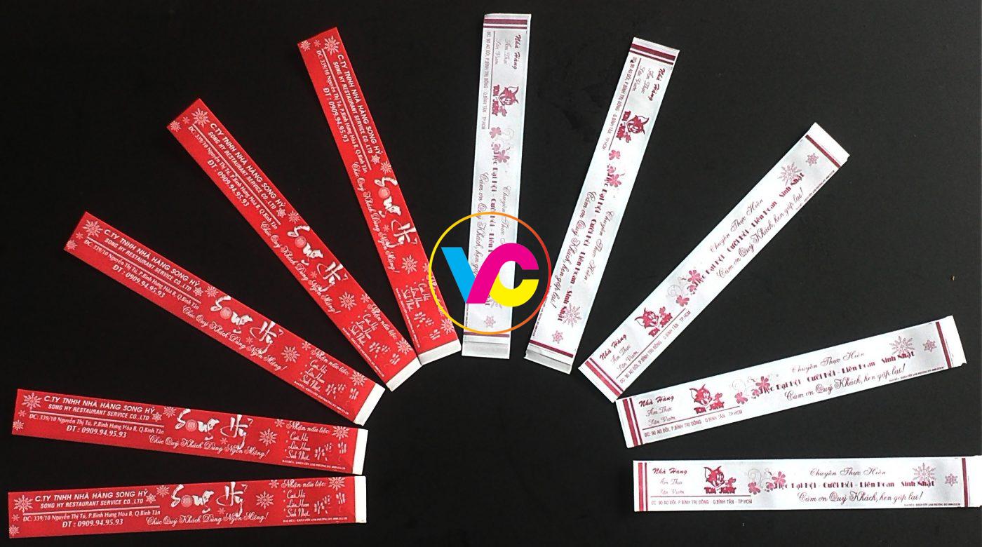 Lựa chọn xưởng in bao đũa Hà Nội giá rẻ tại In Việt Cường