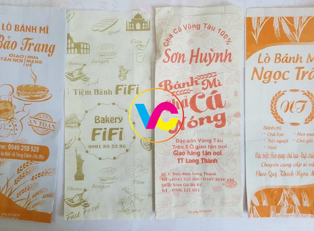 Lựa chọn xưởng in túi bánh mì giá rẻ tại Hà Nội thiết kế độc đáo