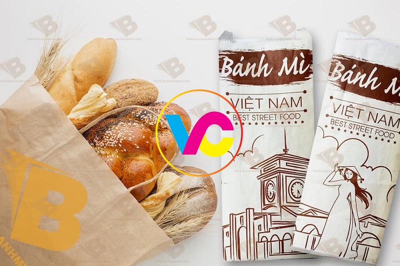 Nhận in túi đựng bánh mì giá rẻ số lượng ít lấy ngay 1 Nhận in túi đựng bánh mì giá rẻ số lượng ít lấy ngay