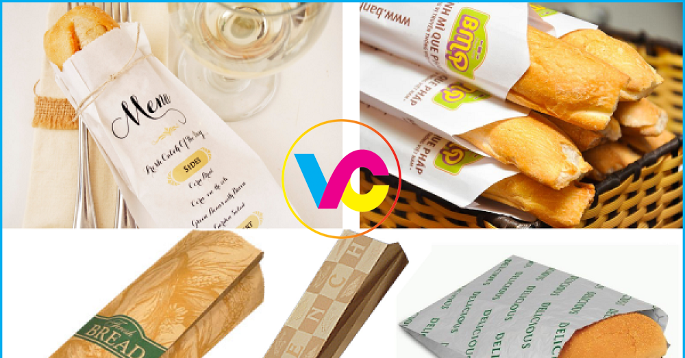 Phân loại các chất liệu phổ biến để in túi đựng bánh mì