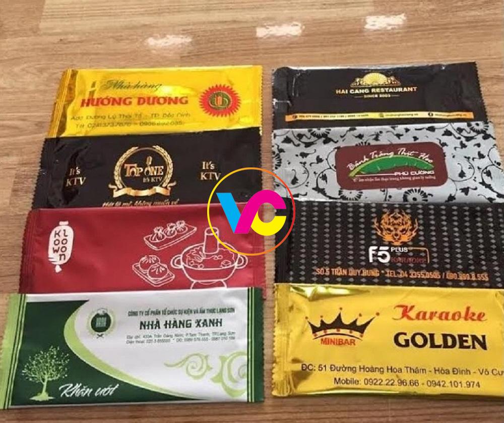 Địa chỉ in khăn lạnh Hà Nội giá tại xưởng không qua trung gian