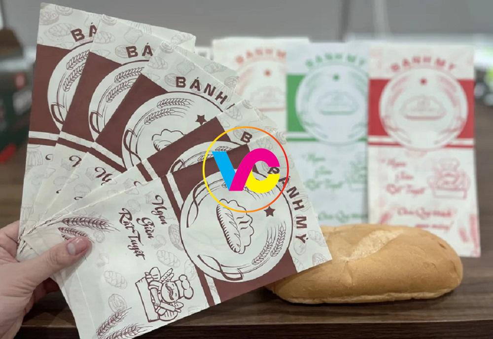 Báo giá in túi đựng bánh mì số lượng lớn giá rẻ