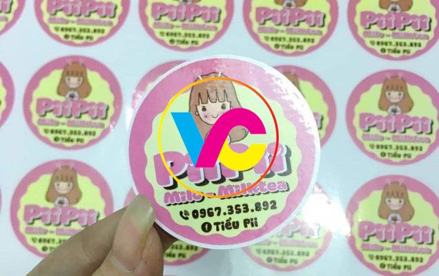 Địa chỉ in tem nhãn giá rẻ tại Hà Nội miễn phí thiết kế