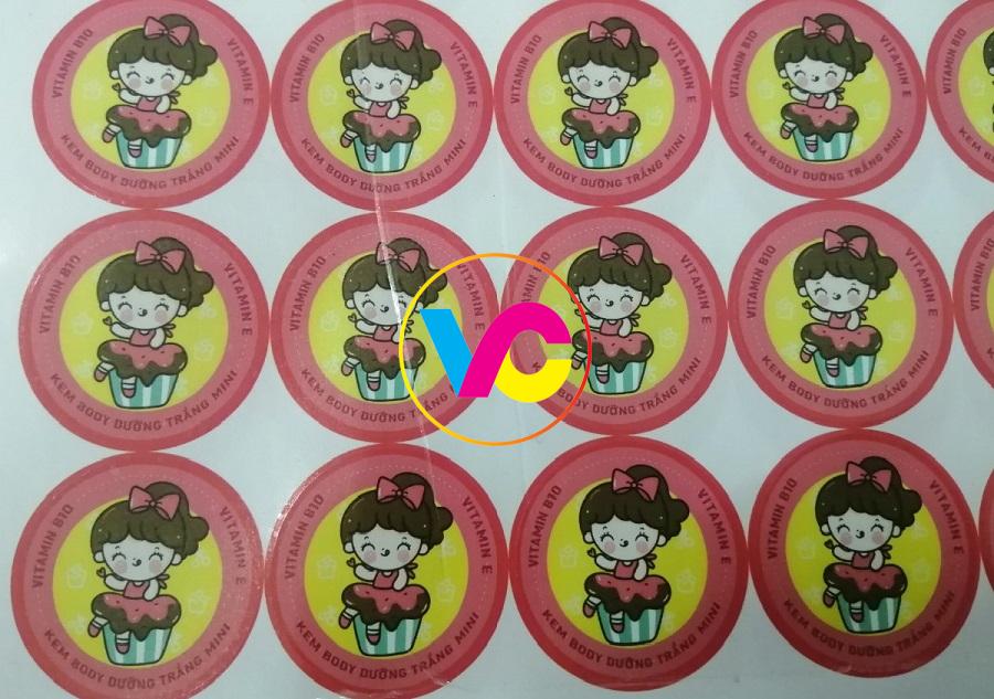 Liên hệ địa chỉ in nhãn dán Hà Nội uy tín chất lượng